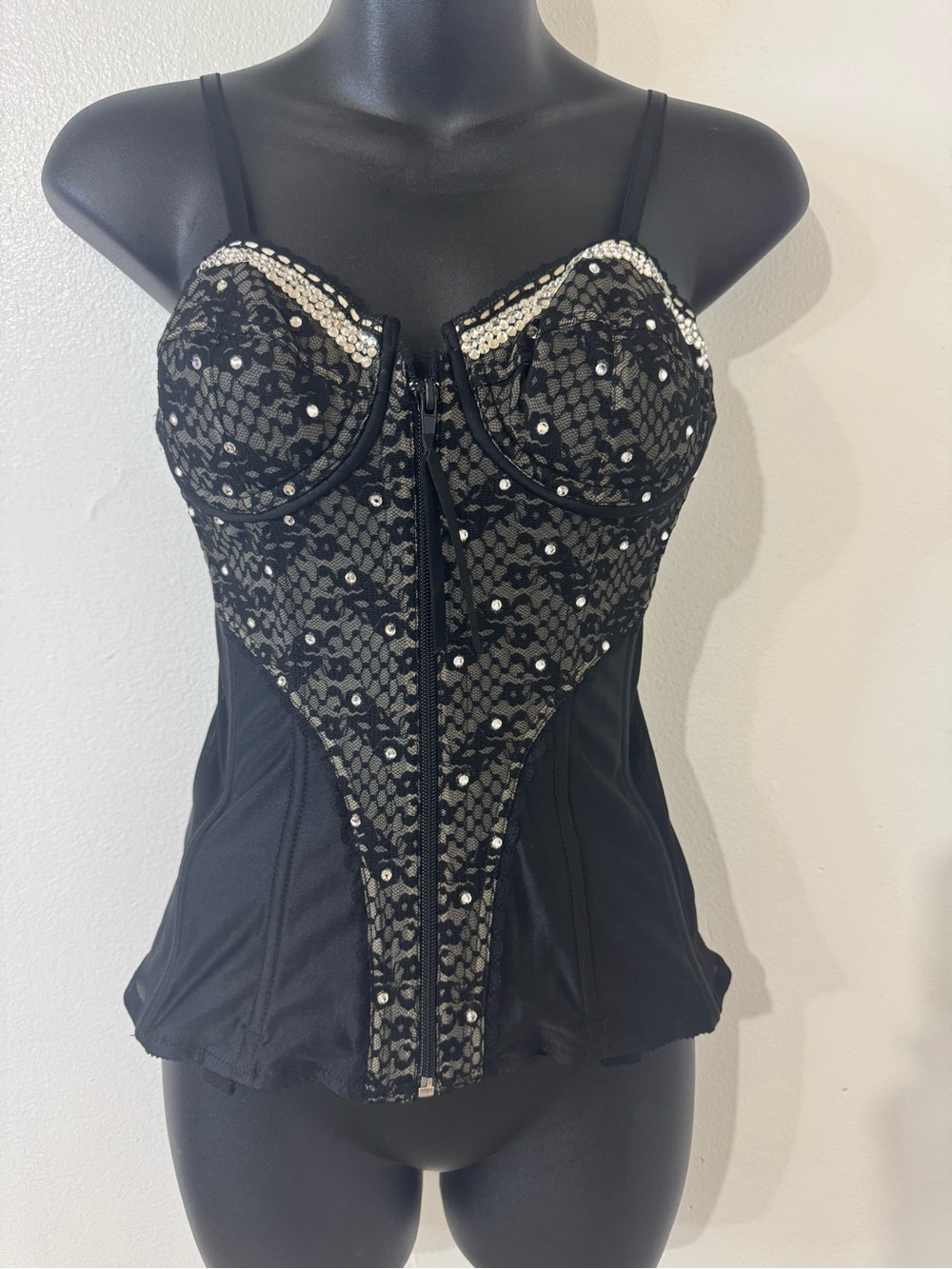 Vintage Lady Marlene black corset